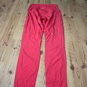 Lululemon Athletica Red Leggings